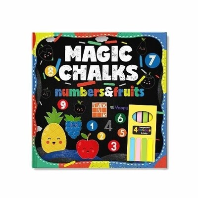Magic chalks - Numbers & fruits