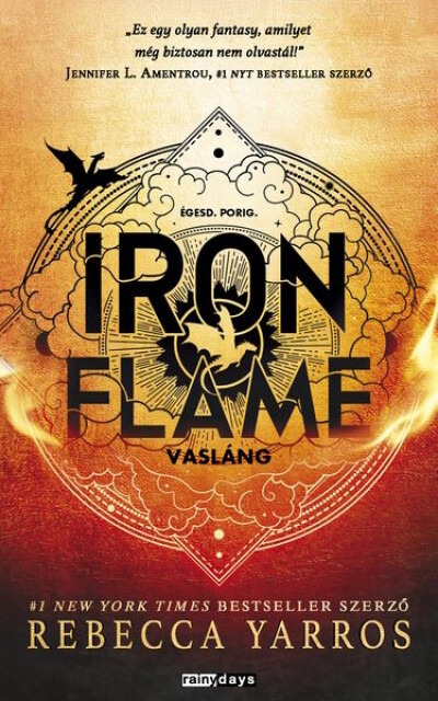 Iron Flame - Vasláng (éldekorált)