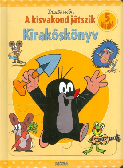 A kisvakond játszik - Kirakóskönyv /5 kirakó