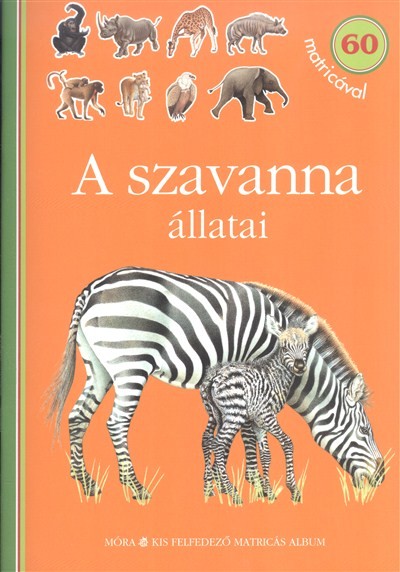 A szavanna állatai /60 matricával