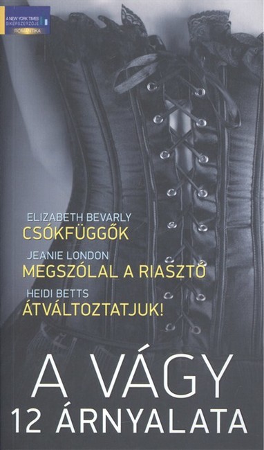 A VÁGY 12 ÁRNYALATA /CSÓKFÜGGŐK - MEGSZÓLAL A RIASZTÓ - ÁTVÁLTOZTATJUK!
