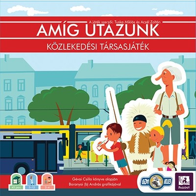 AMÍG UTAZUNK - KÖZLEKEDÉSI TÁRSASJÁTÉK
