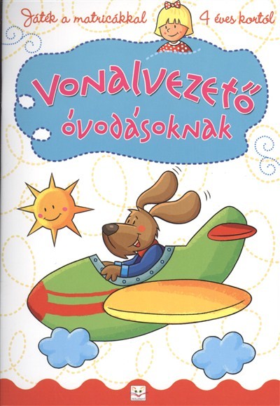Vonalvezető óvodásoknak /Játék a matricákkal, 4 éves kortól