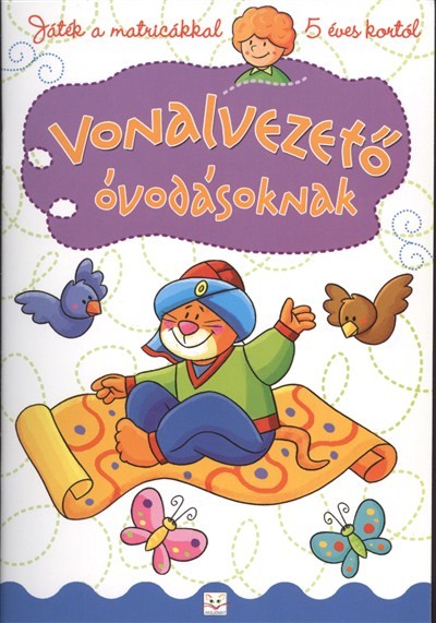 Vonalvezető óvodásoknak /Játék a matricákkal, 5 éves kortól