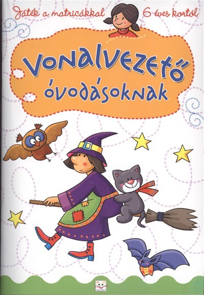 Vonalvezető óvodásoknak /Játék a matricákkal, 6 éves kortól