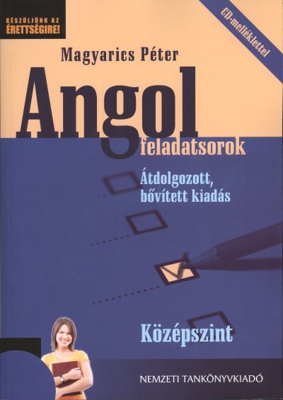 ANGOL FELADATSOROK KÖZÉPSZINT /CD MELLÉKLETTEL