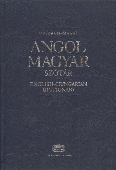 ANGOL-MAGYAR SZÓTÁR 2011. + NET /BŐRKÖTÉS