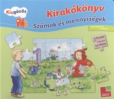 Kisgőzős kirakókönyv - Számok és mennyiségek