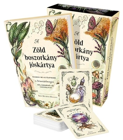A zöld boszorkány jóskártya (könyv és kártya) - Engedd be az életedbe a természet mágia bölcsességét és varázslatát