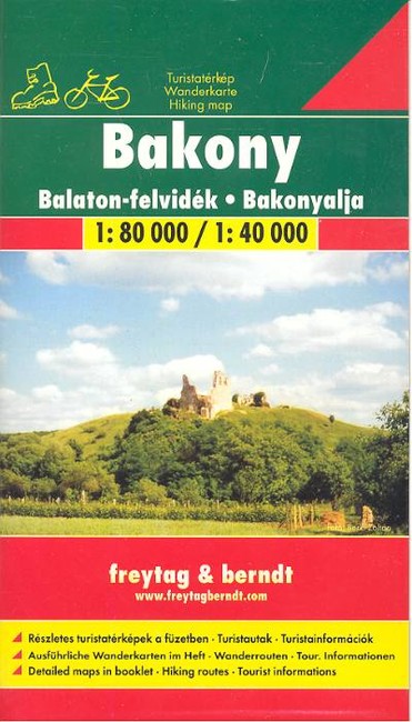 BAKONY ÉSZAK ÉS DÉL TÉRKÉP