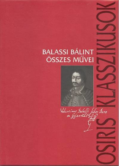 BALASSI BÁLINT ÖSSZES MŰVEI