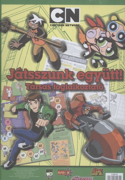 CARTOON NETWORK - JÁTSSZUNK EGYÜTT /TÁRSAS FOGLALKOZTATÓ