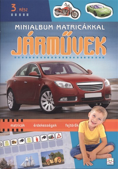 JÁRMŰVEK 3. /MINIALBUM MATRICÁKKAL
