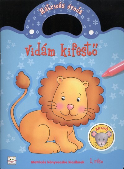 Vidám kifestő 1. /Matricás óvoda
