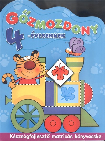 GŐZMOZDONY 4 ÉVESEKNEK /KÉSZSÉGFEJLESZTŐ MATRICÁS KÖNYVECSKE