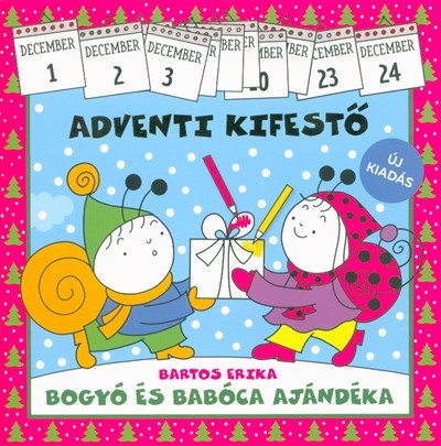 Bogyó és Babóca ajándéka - Adventi kifestő §K