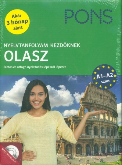 PONS Nyelvtanfolyam kezdőknek - Olasz (könyv+CD+online) - Biztos és átfogó nyelvtudás lépésről lépésre