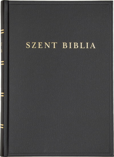 Szent Biblia (nagy családi méret) - Károli Gáspár fordításának revideált kiadása (1908), a mai magyar helyesíráshoz igazítva (2021)