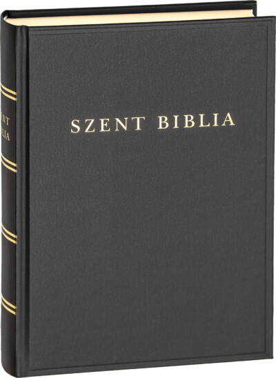 Szent Biblia (nagy méret) - Károli Gáspár fordításának revideált kiadása (1908), a mai magyar helyesíráshoz igazítva (2021)