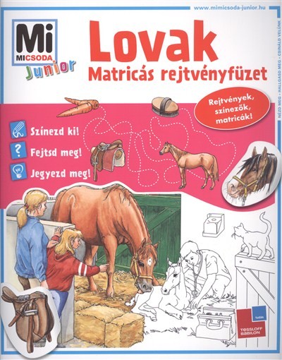 Lovak - Mi MICSODA Junior matricás rejtvényfüzet