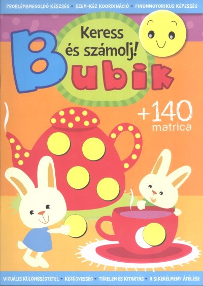 KERESS ÉS SZÁMOLJ!  /BUBIK +140 MATRICA