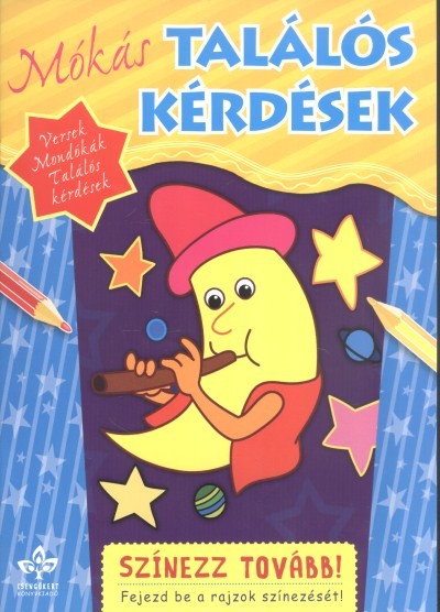 Mókás találós kérdések /Színezz tovább!