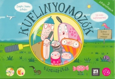 Kuflinyomozók társasjáték - 3 játékváltozat 14 minimesével!