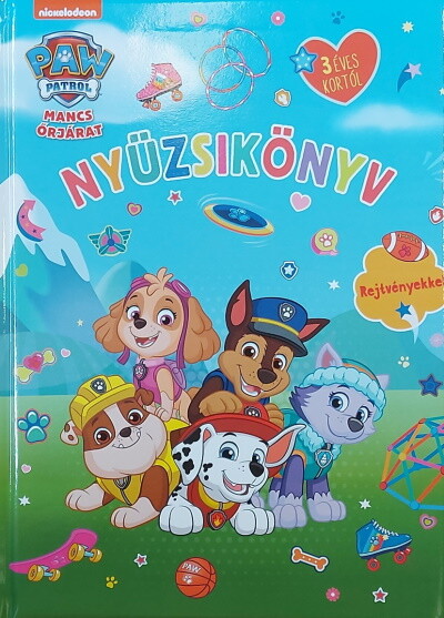 Mancs Őrjárat: Nyüzsikönyv - Rejtvényekkel 3 éves kortól