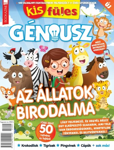Füles Bookazine - Kis Füles Géniusz - Az állatok birodalma