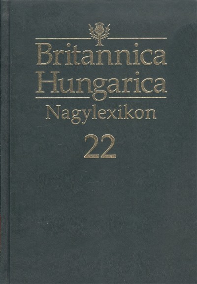 BRITANNICA HUNGARICA NAGYLEXIKON 22.
