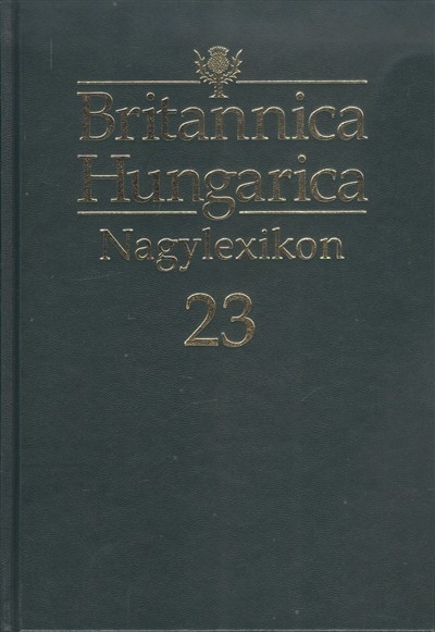 BRITANNICA HUNGARICA NAGYLEXIKON 23.