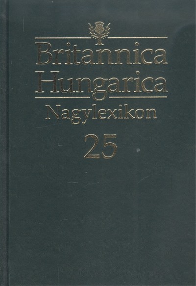 BRITANNICA HUNGARICA NAGYLEXIKON 25.