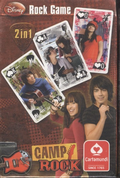 CAMP ROCK - ROCKTÁBOR JÁTÉK KÁRTYA