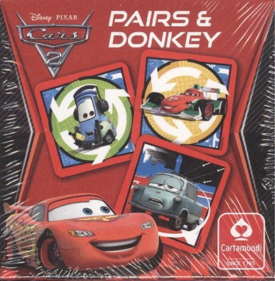 CARS 2 - VERDÁK 2 FEKETE PÉTER ÉS MEMÓRIA KÁRTYA