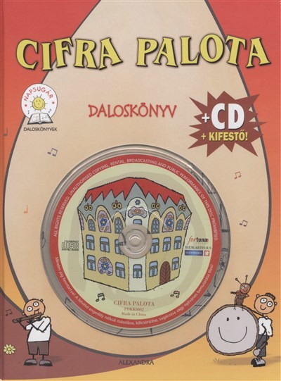 CIFRA PALOTA /DALOSKÖNYV + CD + KIFESTŐ!