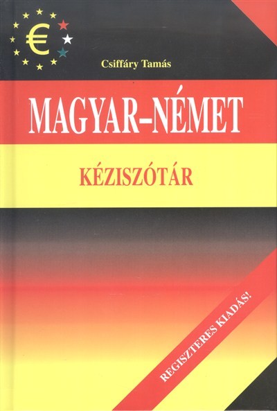 Magyar-német kéziszótár /Regiszteres kiadás