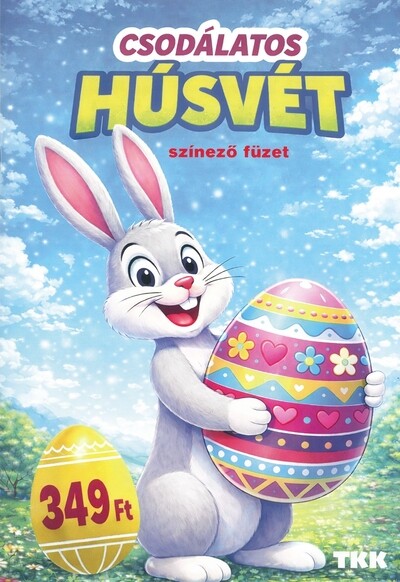 Csodálatos húsvét színező füzet §H
