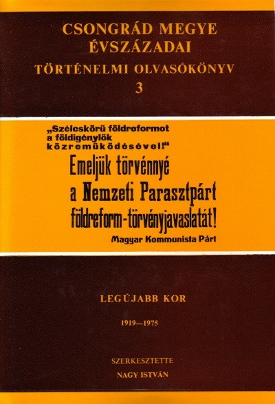 CSONGRÁD MEGYE ÉVSZÁZADAI 3.