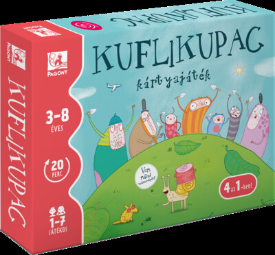 Kuflikupac - Kártyajáték - 4 játék az 1-ben (új kiadás)
