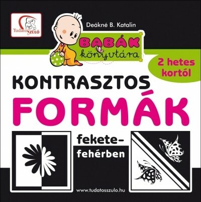 Kontrasztos formák fekete-fehérben - Babák könyvtára (új kiadás)