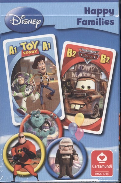 DISNEY - PIXAR KVARTETT KÁRTYA JÁTÉK