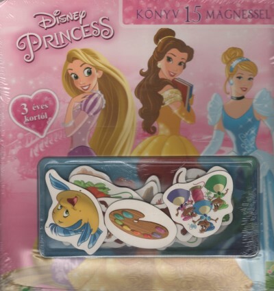 Disney Princess - Könyv 15 mágnessel