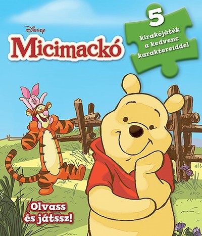 Micimackó - Olvass és játssz! /5 kirakójáték a kedvenc karaktereiddel