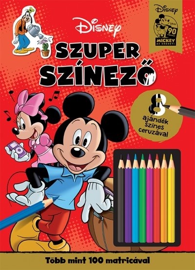 Mickey egér: Szuper színező