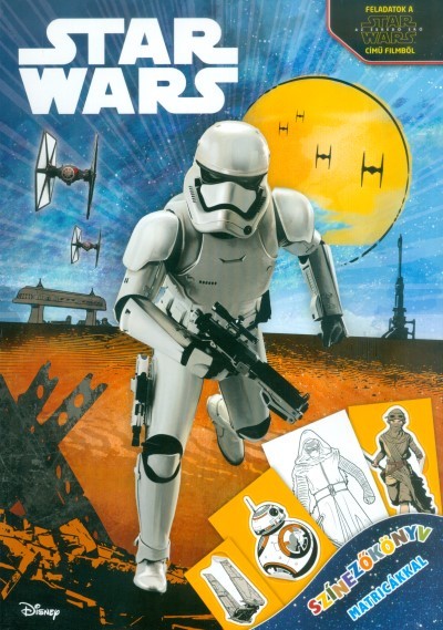  Star Wars: Színezőkönyv matricákkal 