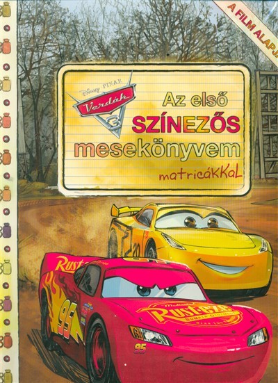 Verdák 3. - Az első színezős mesekönyvem matricákkal