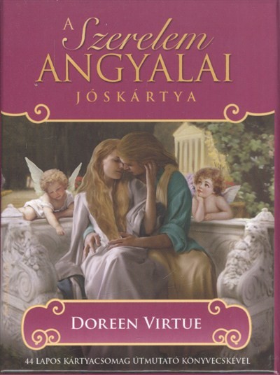 A SZERELEM ANGYALAI JÓSKÁRTYA /44LAPOS KÁRTYACSOMAG ÚTMUTATÓ KÖNYVECSKÉVEL