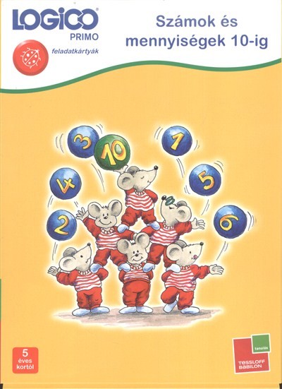 Logico Primo: Számok és mennyiségek 10-ig /Feladatkártyák
