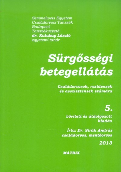 SÜRGŐSSÉGI BETEGELLÁTÁS 5.