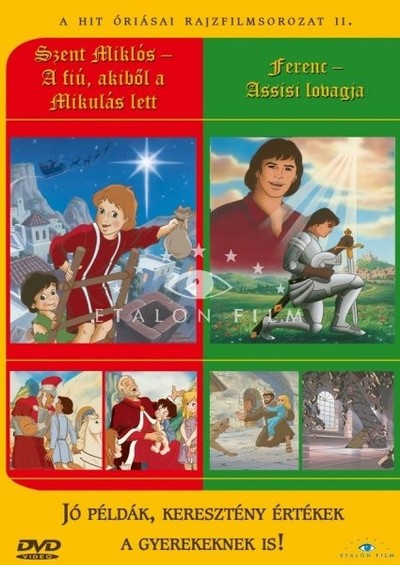 A HIT ÓRIÁSAI RAJZFILMSOROZAT II. /3 RAJZFILM 3 DVD-N